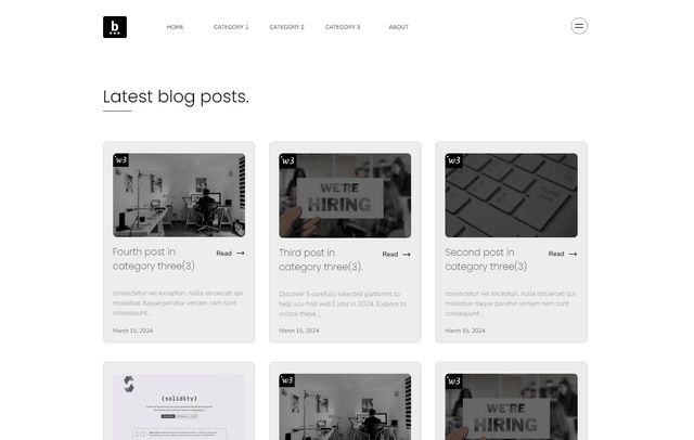 A simple and beautiful blog template with a clean and minimal design. 
     The Vanilla Rebecca template is professionally crafted to be highly responsive and easy to customize - to get you 
      blogging without much distractions. It is built with NextJs, and styled to be highly flexible with
      Tailwindcss, while also making the
      best of other awesome software development technologies like Redux-toolkit, HeadlessUI, and a lot more